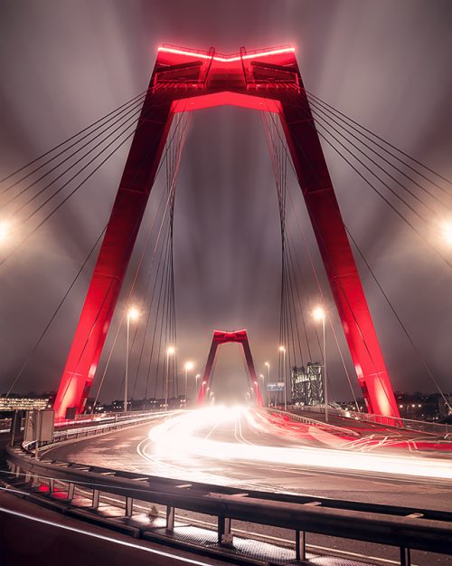 Willemsbrug - Long Exposure